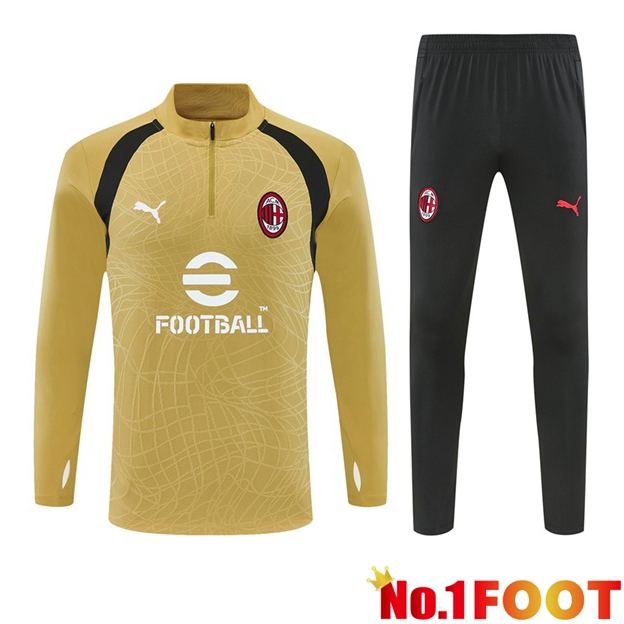 AC Milan kit Training Tracksuit Yellow 2026/2027
