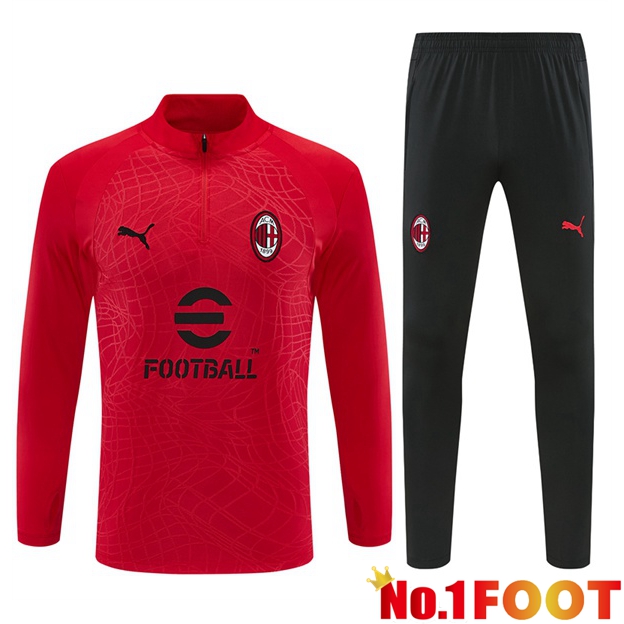AC Milan kit Training Tracksuit Red 2026/2027