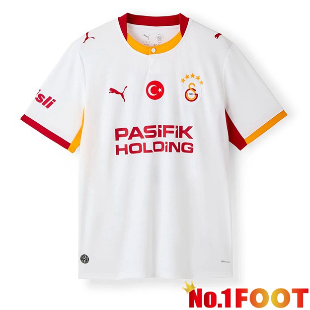 Galatasaray SK Away Soccer Jersey White 2026/2027