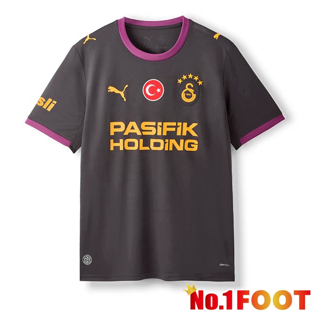 Galatasaray SK Third Soccer Jersey Black 2026/2027