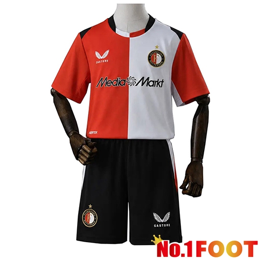 Feyenoord Kids Home Soccer Jersey 2026/2027