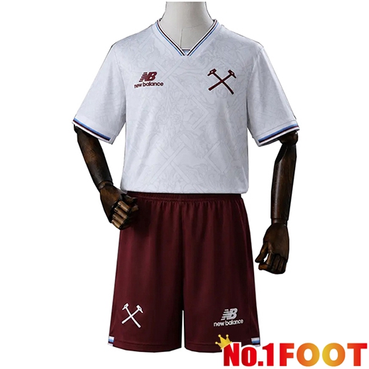 West Ham Kids Away Soccer Jersey 2026/2027