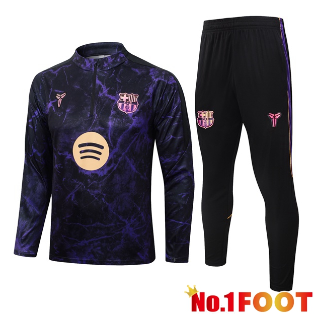 FC Barcelona kit Training Tracksuit Black Purple 2026/2027