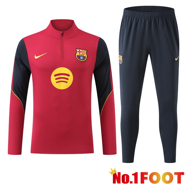 FC Barcelona kit Training Tracksuit Red 2026/2027