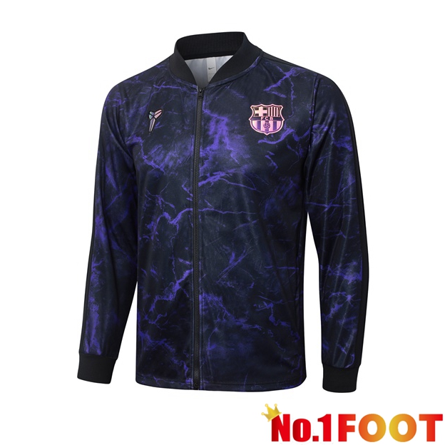 FC Barcelona Training Jacket Black Purple 2026/2027