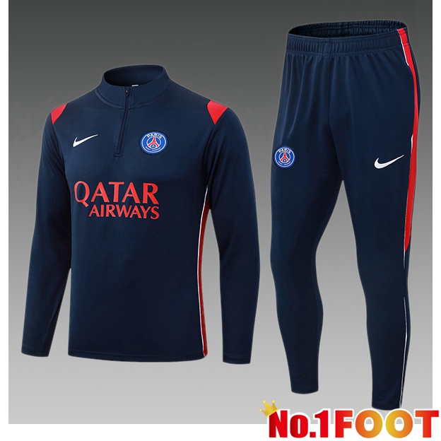 Paris PSG Kids kit Training Tracksuit Blue Royal 2026/2027