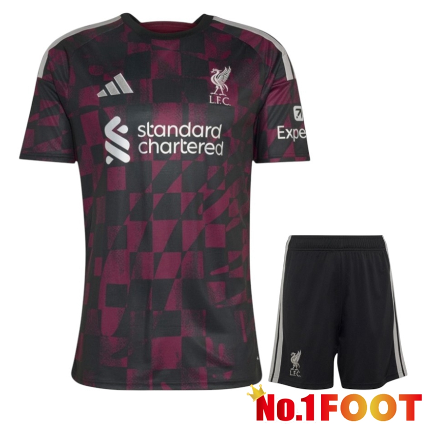 FC Liverpool Third kit Soccer Jersey + Shorts 2026/2027