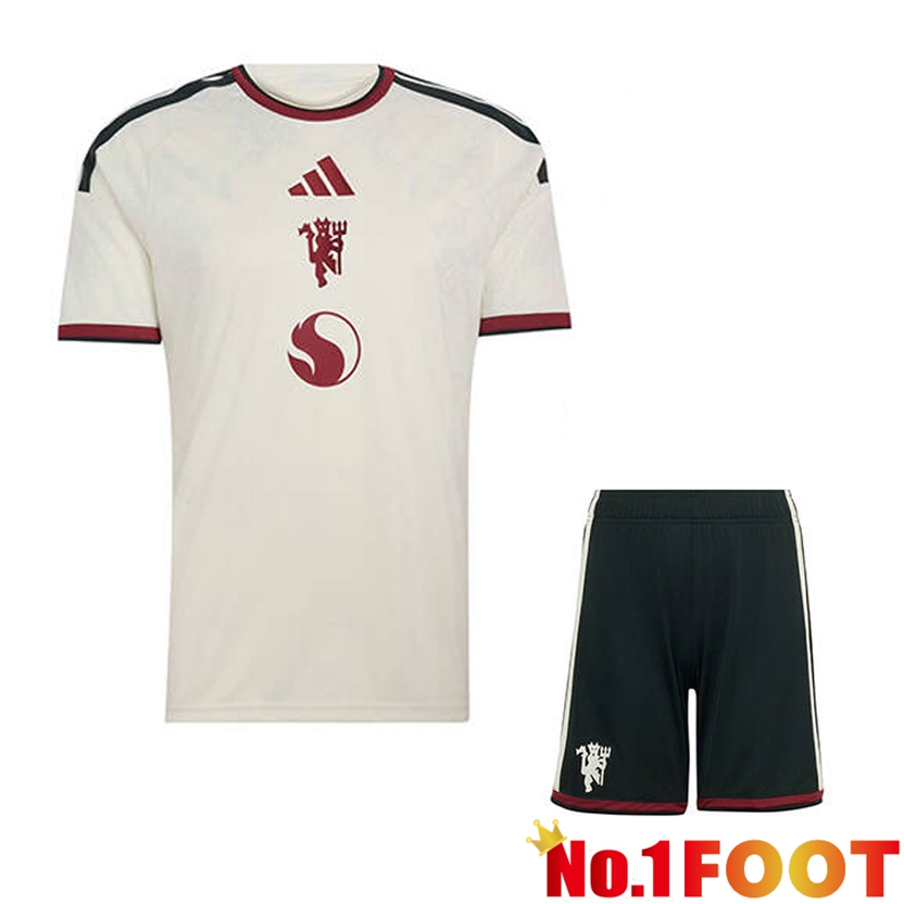 Manchester United Third kit Soccer Jersey + Shorts 2026/2027