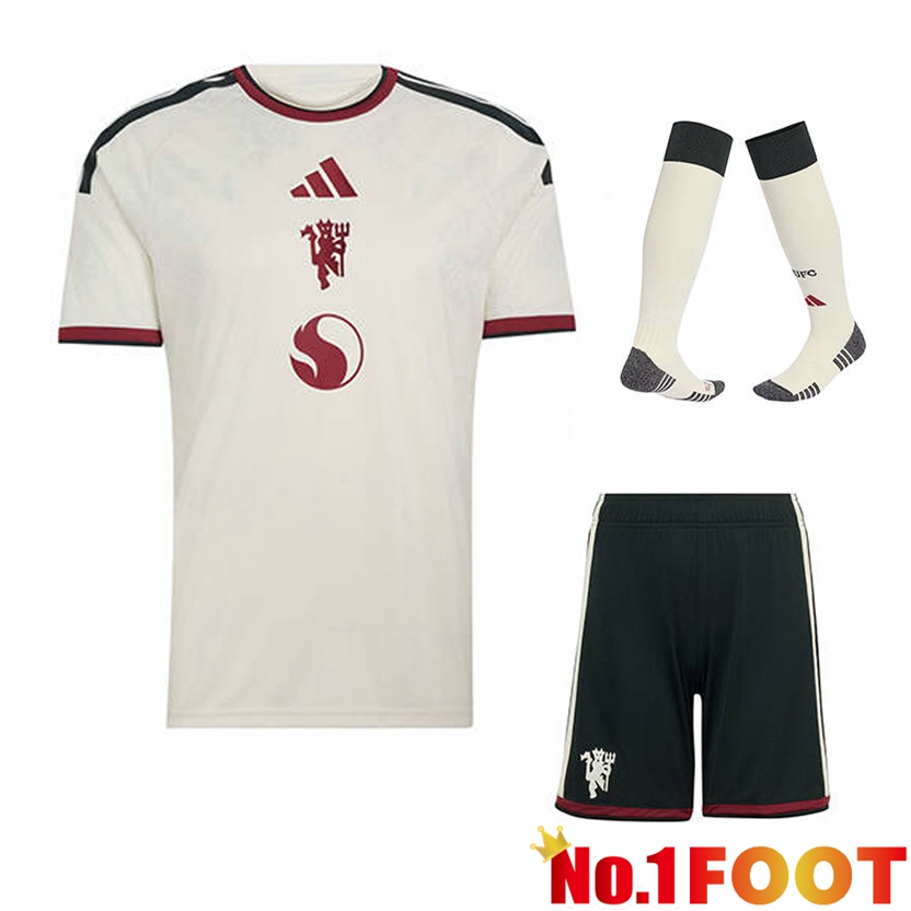Manchester United Third kit Soccer Jersey (Shorts + Socks) 2026/2027