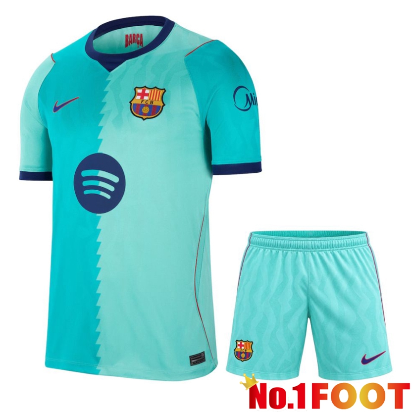 FC Barcelona Third kit Soccer Jersey + Shorts 2026/2027