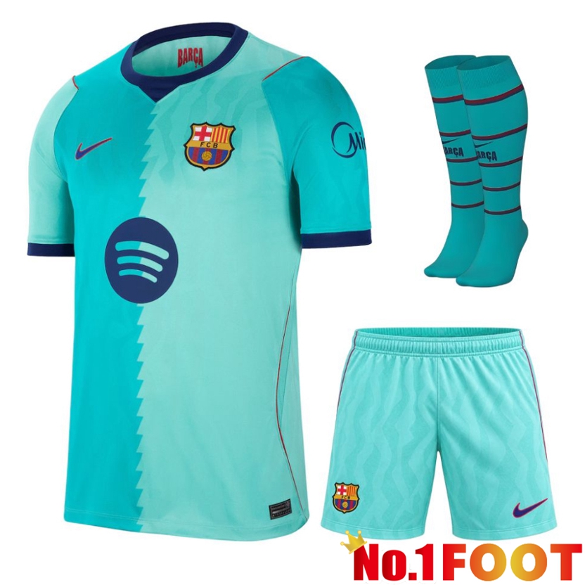 FC Barcelona Third kit Soccer Jersey (Shorts + Socks) 2026/2027