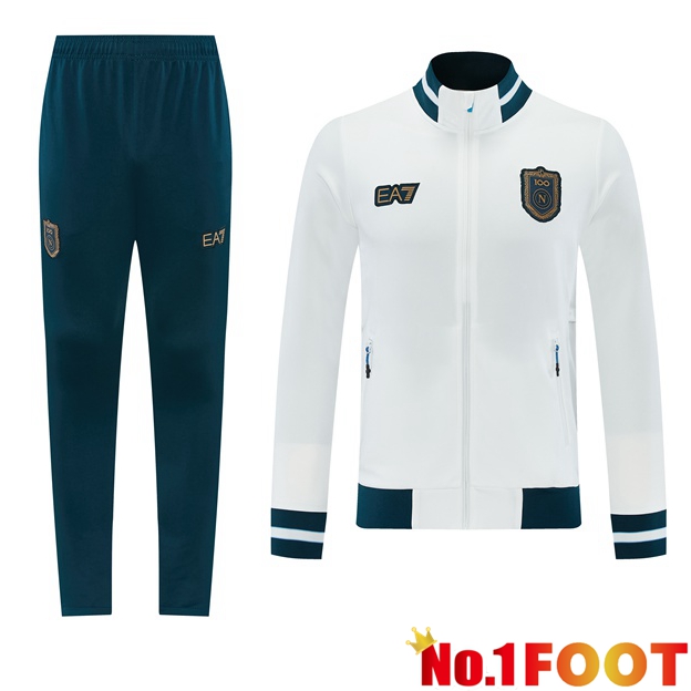 SSC Napoli kit Training Tracksuit - Training Jacket White 2026/2027