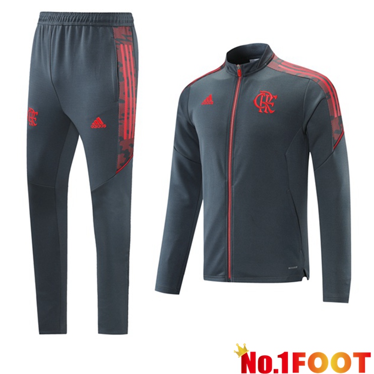 Flamengo Training Tracksuit Grey 2021/2022