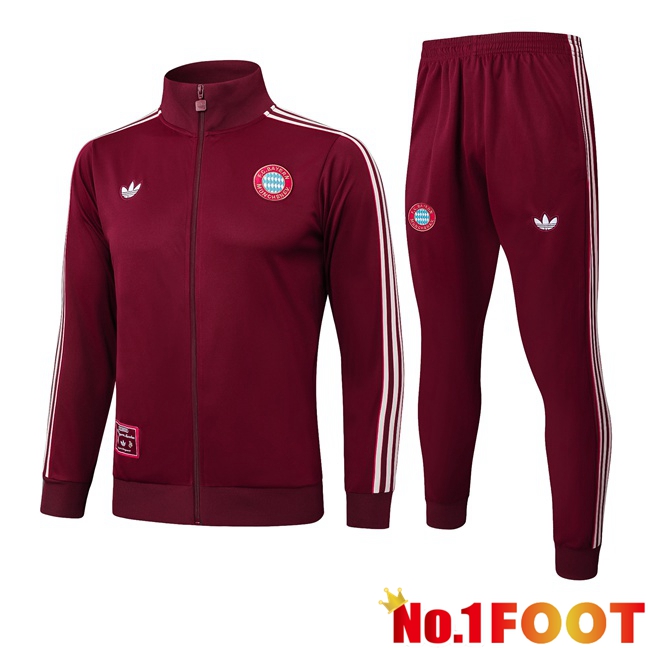 Bayern Munich kit Training Jacket Suit Red 2025/2026