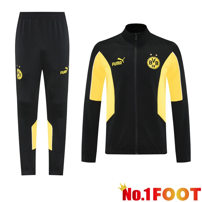 Dortmund BVB kit Training Jacket Suit Yellow Black 2025/2026