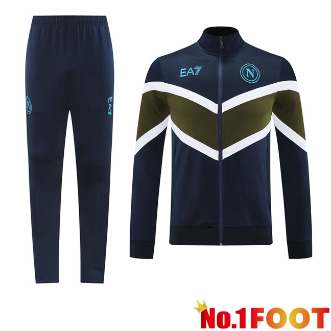 SSC Napoli kit Training Jacket Suit Blue Royal 2025/2026