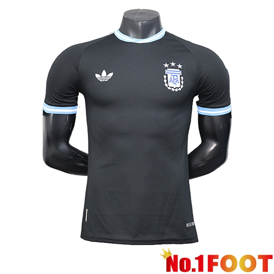 Argentina Soccer Jersey Special Edition Black 2025/2026