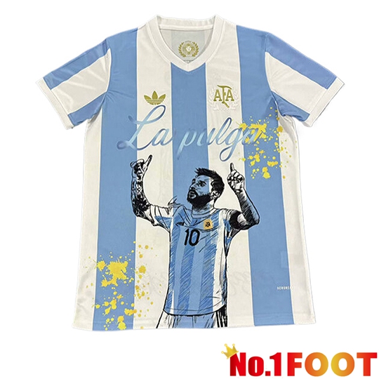 Argentina Soccer Jersey Special Edition White/Black 2025/2026