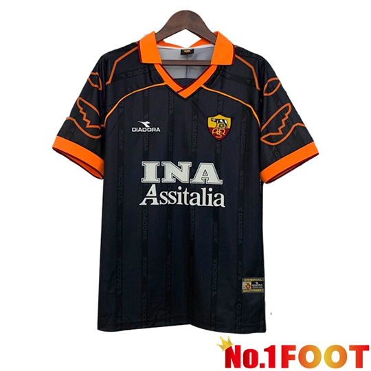 AS Rome Retro Away Soccer Jersey 1999/2000