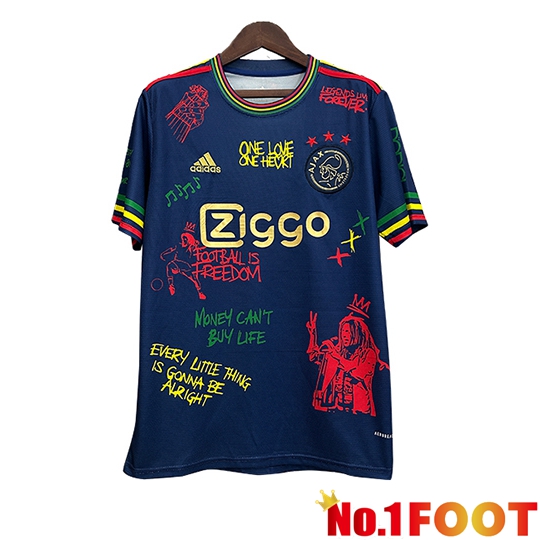 Ajax Soccer Jersey Special Edition Blue Marine 2025/2026