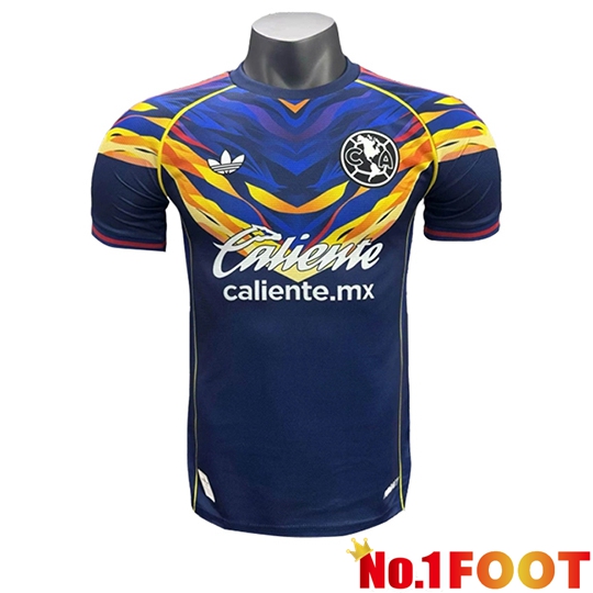 Club America Soccer Jersey Special Edition Blue Marine 2025/2026