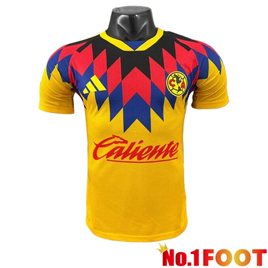 Club America Soccer Jersey Special Edition Yellow/Red 2025/2026
