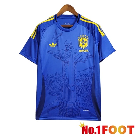 Brazil Soccer Jersey Special Edition Blue 2025/2026
