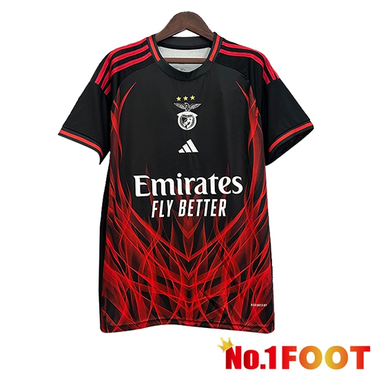Benfica Soccer Jersey Special Edition Red/Black 2025/2026