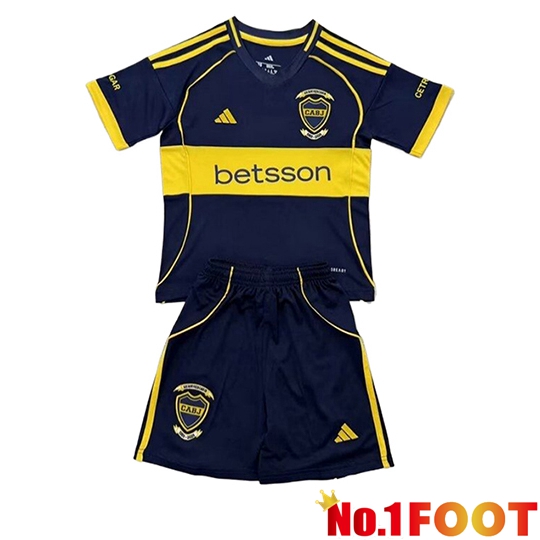 Boca Juniors Kids Home Soccer Jersey 2025/2026