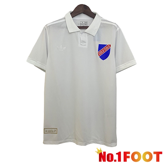 Colo-Colo Soccer Jersey 100th Anniversary White 2025/2026