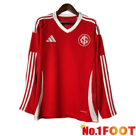 Internacional Long sleeve Home Soccer Jersey 2025/2026