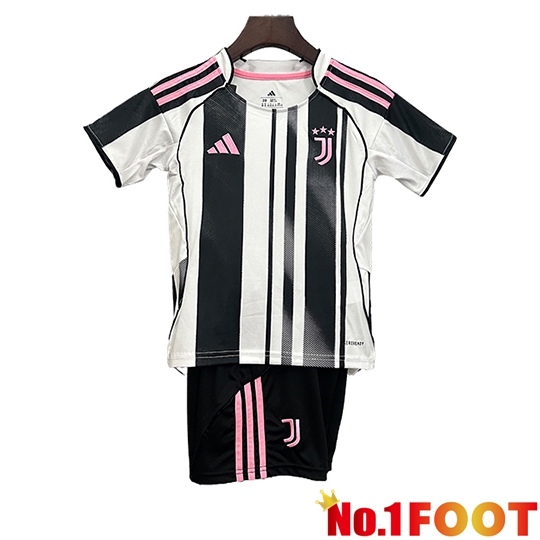 Juventus Kids Home Soccer Jersey 2025/2026