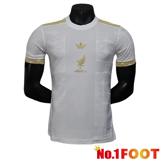 Mexico Soccer Jersey Gold Cup Edition White 2025/2026