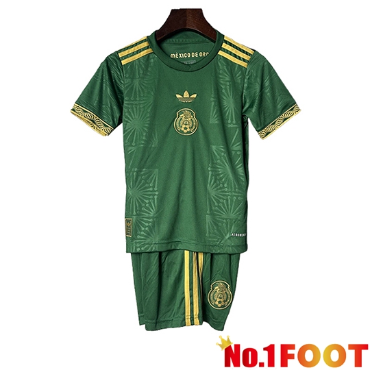 Mexico Kids Soccer Jersey Green 2025/2026