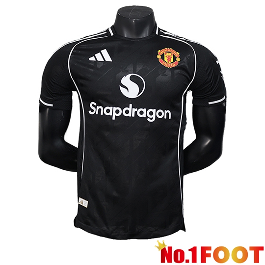 Manchester United Soccer Jersey Special Edition Black 2025/2026