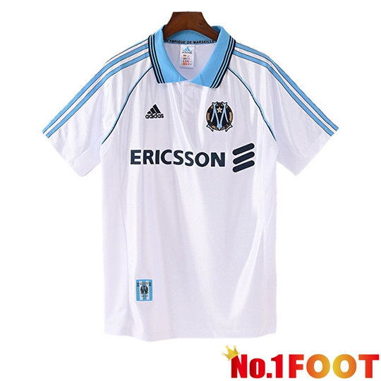 Marseille Retro Home Soccer Jersey 1998/1999