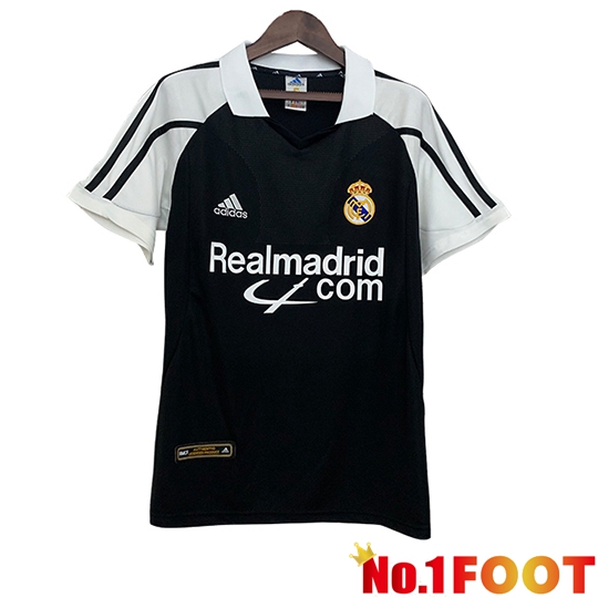 Real Madrid Retro Away Soccer Jersey 2001/2002
