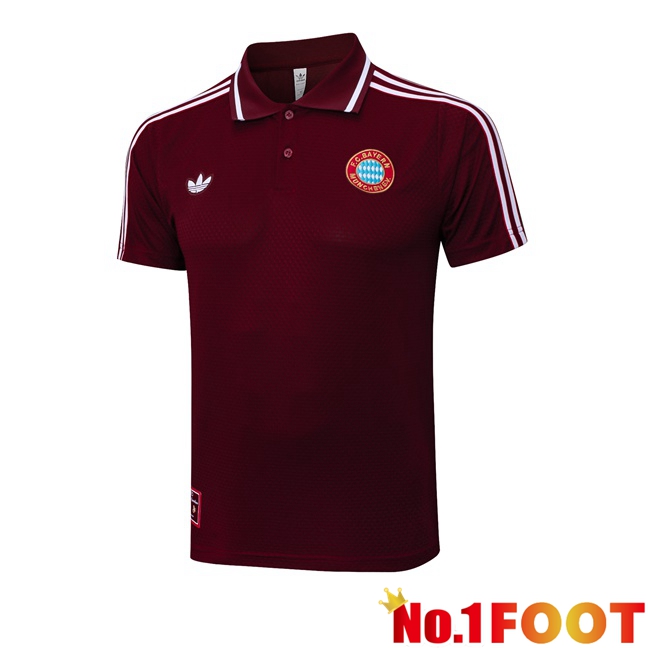 Bayern Munich Soccer Polo Brown 2025/2026