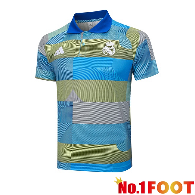 Real Madrid Soccer Polo Blue 2025/2026