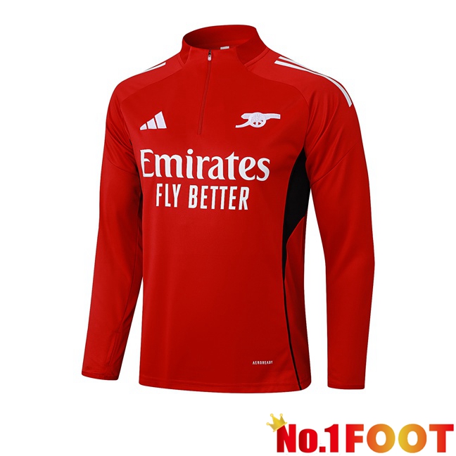 Arsenal Training Sweatshirt Red 2025/2026