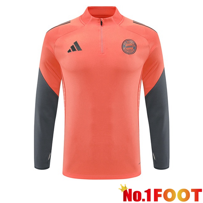 Bayern Munich Training Sweatshirt Orange 2025/2026
