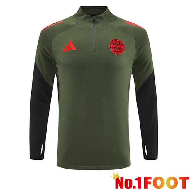 Bayern Munich Training Sweatshirt Green 2025/2026