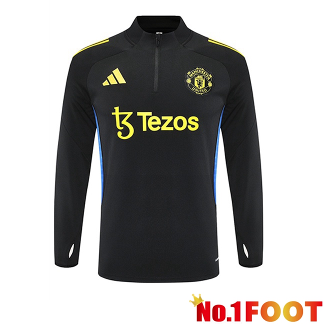 Manchester United Training Sweatshirt Black 2025/2026