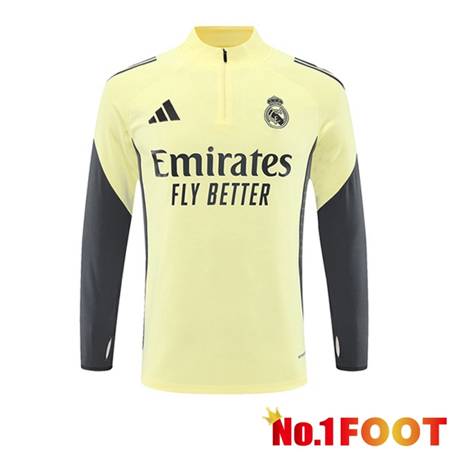 Real Madrid Training Sweatshirt Yellow 2025/2026