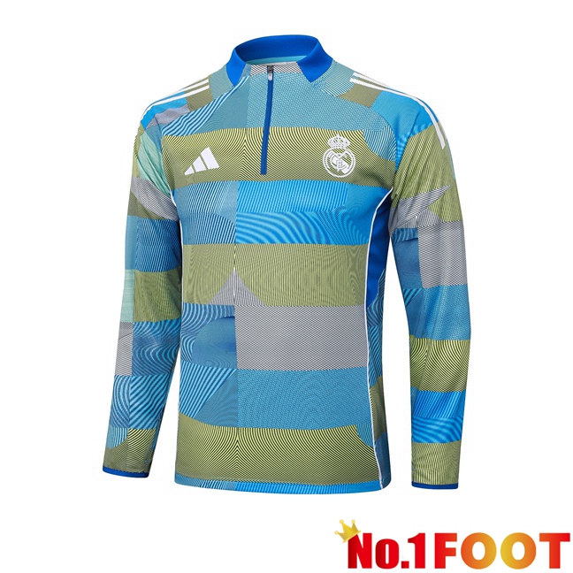 Real Madrid Training Sweatshirt Blue 2025/2026