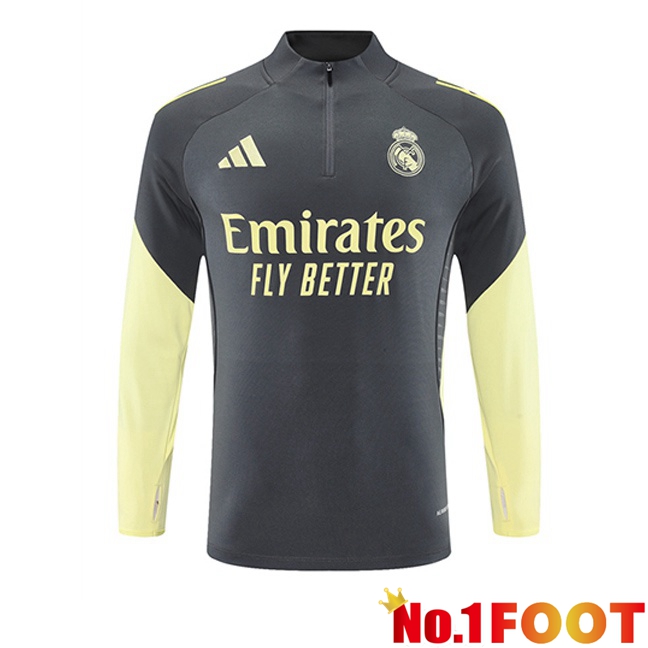 Real Madrid Training Sweatshirt Grey 2025/2026