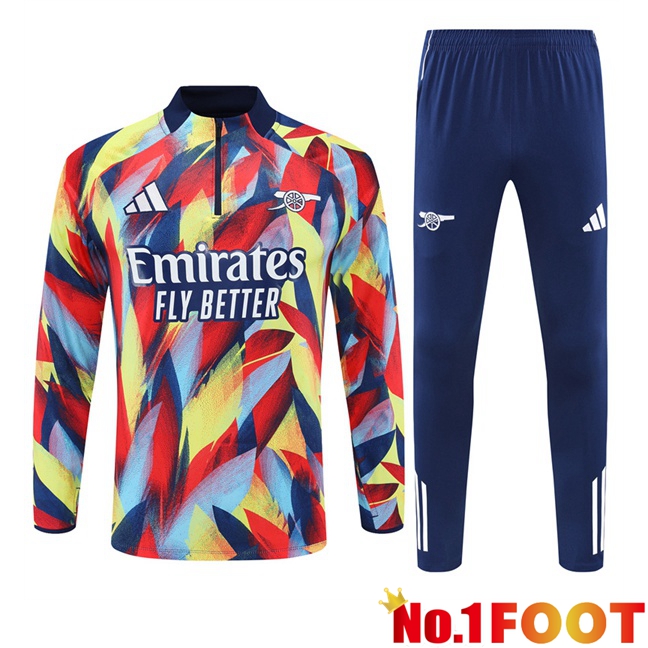 Arsenal kit Training Tracksuit Yellow Red 2025/2026