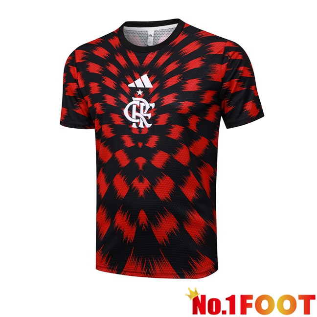 Flamengo Training T Shirt Red Black 2025/2026