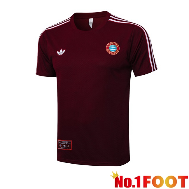 Bayern Munich Training T Shirt Red 2025/2026