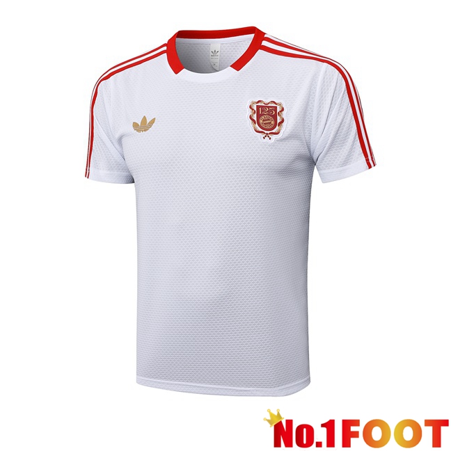 Bayern Munich Training T Shirt White 2025/2026
